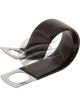 Jaylec Pack 10 22mm Coated Metal Pclip 10mm Mounting Hole - Pvc