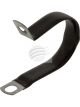 Jaylec Pack 25 P Clip 25mm Metal / Pvc Steel With Pvc Coating