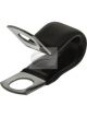 Jaylec Pack 25P Clip 8mm Metal / Pvc Steel With Pvc Coating