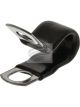 Jaylec Pack 25 P Clip 5mm Metal / Pvc Steel With Pvc Coating
