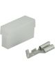 Jaylec Pck 10 Qc Connector Housing w/ Terminals Female 2 Way No Locking