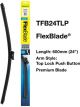 Tridon Wiper Tridon FlexBlade Top Lock Push Button 600mm 24In