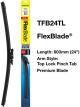 Tridon Wiper Tridon FlexBlade Top Lock Pinch Tab 600mm 24In