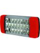 Jaylec LED Stop/Tail/Indicator/Reverse Lamp 9-33V Base Mnt W/Clips 500mm
