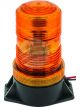 Jaylec LED Amber Rotating Beacon 12-80V Plastic 2 Bolt Mount