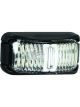 Autolamps LED Amber/Red Side Marker Lamp 12/24V Black 16cm Cable Pack