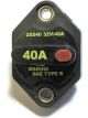 Bussmann Circuit Breaker 255 Series 40A Manual Reset Panel Mount
