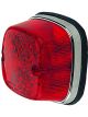 Hella Red Rear Stop/Tail Lamp 12/24V 76 X 76mm