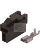 Jaylec Pack 10 Qc Connector Housing & Terminals Female 2 Way Black