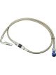 Proflow Turbo Oil Feed Stainless Braided Line Kit with Filter Ford