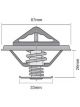 Tridon Thermostat High Flow