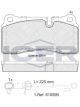 Icer Brake Pad Set Rear