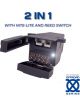 ARK 12 Pin Trailer Socket with 50A Anderson Style Connecter Nite-Lite Blister