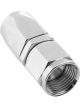 Proflow Straight Hose End -20AN Hose to Female, Polished