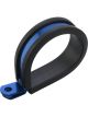 Proflow Cushioned Hose Mounting P-Clamp 25mm, Blue, 5 Pack