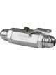 Proflow Valve, Shut-Off, Aluminium, Silver, -12 AN Male Threads,