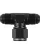 Proflow AN Tee -16AN Female Swivel Coupler Hose End On Side, Black