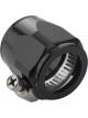 Proflow Aluminium Hex Hose Finisher Clamp 15.8mm ID, Black