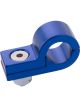 Proflow Billet 5 Piece Hose Mounting P-Clamp 15.9mm ID Hole, Blue