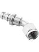 Proflow 45 Degree Push On Hose End Hose End Barb to Female-10AN,