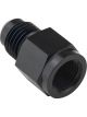 Proflow Female Adaptor 1/8in. NPT Straight To Male -04AN, Black