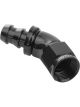 Proflow 45 Degree Fitting Hose End Full Flow Barb to Female -08AN