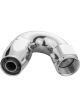Proflow Fitting Hose End 120 Degree Full Flow -10AN, Polished