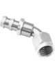 Proflow 60 Degree Push On Hose End Hose End Barb to Female-06AN,