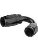 Proflow 150 Degree Hose End -10AN Hose to Female, Black