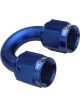 Proflow 180 Degree Female To Female Union Swivel Hose End -12AN, Bl