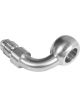 Proflow Stainless Steel 90 Degree Banjo Brake Hose End 10mm To -03A
