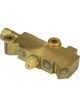 Proflow Brake Proportioning Valve, Fixed, Dual Inlet, 3 Outlets, Brass
