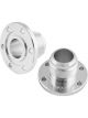 Proflow Water Pump Adapter, Aluminium, Natural, -16 AN Bolt-on, -16