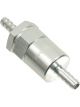 Proflow Billet Inline Aluminium Fuel Filter 5/16in. Barb Silver 30