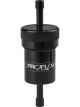 Proflow Fuel Filter Aluminium 5/16in. Hose barb 100 Micron Stainl