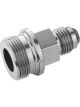 Proflow Fitting Inlet Fuel Adaptor Male Feed Demon 9/16 x 24 Short