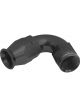 Proflow 120 Degree Fitting Hose End AN6 Suit PTFE Hose, Black