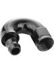 Proflow 180 Degree Fitting Hose End Full Flow Barb to Female -08A
