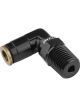Proflow Fitting, Push Release 90 Degree 1/4in. Tube To 1/4in. NPT
