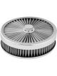 Proflow Air Filter Assembly Flow Top Round Stainless Steel 9in.