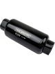 Proflow Fuel Filter, Inline Mount, Billet Aluminium, Black Anod