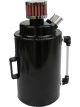 Proflow Oil Breather Catch Tank 2L w/Breather, Black
