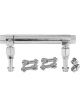 Proflow Fuel Log, Billet Aluminium, Polished, Adjustable, -10 AN