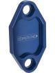 Proflow Fuel Pump Block-Off Plate, Aluminium, Blue Anodised, Hold