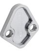 Proflow Fuel Pump Block-Off Plate, Aluminium, Silver Anodised, BB