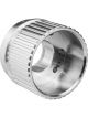 Proflow Gilmer Billet Crank Pulley With V Groove Long, Silver