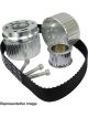 Proflow Pulley Kit, Billet, Silver Gilmer Drive, belt BB Chevrolet