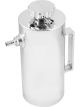 Proflow Radiator Overflow Tank, Universal Aluminium, 120mm Diameter,