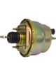 Proflow Power Brake Booster Universal 7in. Dual Diaphragm, Zinc