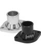 Proflow Water Neck, Billet Aluminium, Silver Anodised, Straight Up